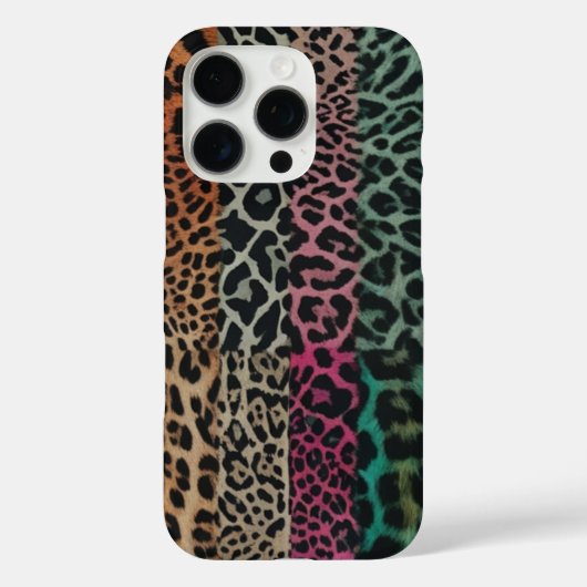 Apple iPhone 16 Pro Back Hoesje – Vibrant Animal (Achterkant)