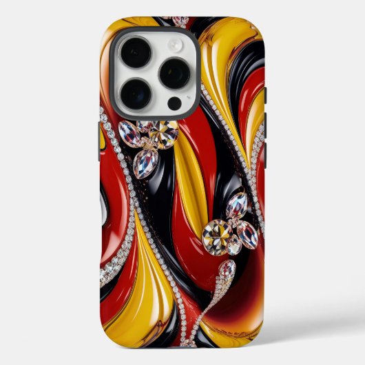 Apple iPhone 16 Pro Case-Mate, Belgische kleuren Case-Mate iPhone Case (Achterkant)
