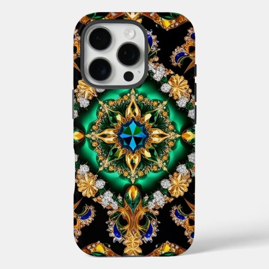 Apple iPhone 16 Pro Case-Mate, Brazilië Kleuren Case-Mate iPhone Case (Achterkant)