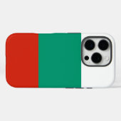 Apple iPhone 16 Pro Case-Mate, Bulgaarse vlag Case-Mate iPhone Case (Achterkant (horizontaal))