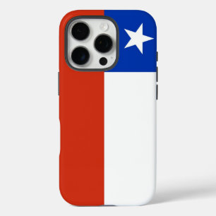 Apple iPhone 16 Pro Case-Mate, Chileense vlag Hoesje