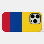Apple iPhone 16 Pro Case-Mate, Colombia vlag Case-Mate iPhone Case (Achterkant (horizontaal))