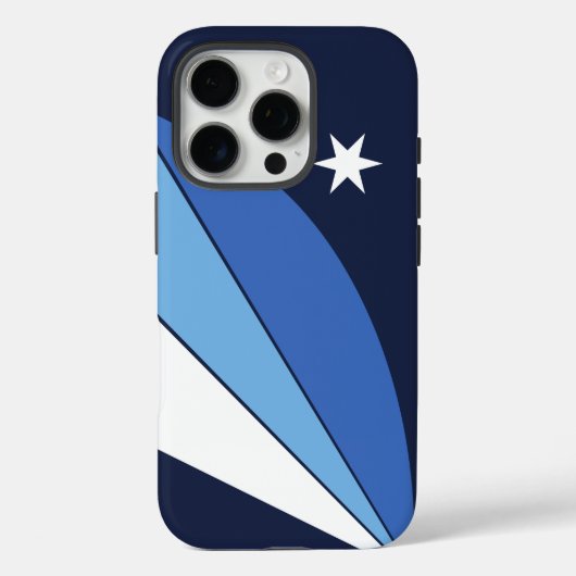 Apple iPhone 16 Pro Case-Mate, Columbia flag Case-Mate iPhone Case (Achterkant)