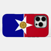 Apple iPhone 16 Pro Case-Mate, Dallas-vlag Case-Mate iPhone Case (Achterkant (horizontaal))