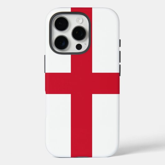 Apple iPhone 16 Pro Case-Mate, Engelse vlag Case-Mate iPhone Case (Achterkant)