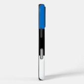 Apple iPhone 16 Pro Case-Mate, Estlandse vlag Case-Mate iPhone Case (Achterkant / Rechts)