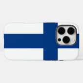 Apple iPhone 16 Pro Case-Mate, Finse vlag Case-Mate iPhone Case (Achterkant (horizontaal))