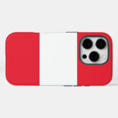 Apple iPhone 16 Pro Case-Mate, Oostenrijkse vlag Case-Mate iPhone Case (Achterkant (horizontaal))