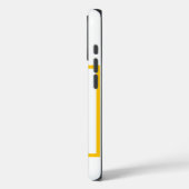 Apple iPhone 16 Pro Case-Mate, Rhode Island flag Case-Mate iPhone Case (Achterkant / Links)