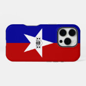 Apple iPhone 16 Pro Case-Mate, San Antonio-vlag Hoesje (Achterkant horizontaal)