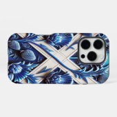 Apple iPhone 16 Pro Case-Mate, Schotse distels Hoesje (Achterkant horizontaal)