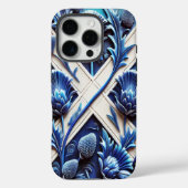 Apple iPhone 16 Pro Case-Mate, Scottish Thistles Case-Mate iPhone Case (Achterkant)