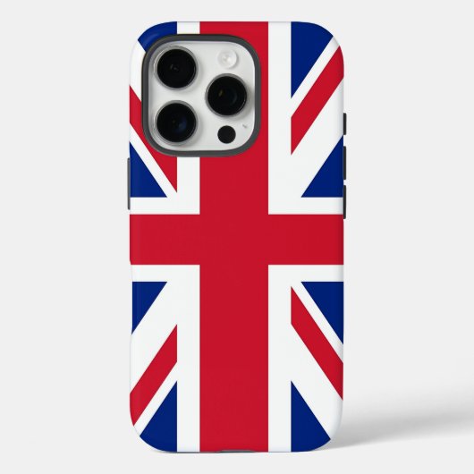 Apple iPhone 16 Pro Case-Mate, United Kingdom flag Case-Mate iPhone Case (Achterkant)