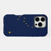 Apple iPhone 16 Pro Case-Mate, vlag van Alaska Hoesje (Achterkant horizontaal)