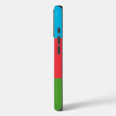 Apple iPhone 16 Pro Case-Mate, vlag van Azerbeidzj Case-Mate iPhone Case (Achterkant / Links)
