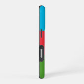 Apple iPhone 16 Pro Case-Mate, vlag van Azerbeidzj Hoesje (Rechterkant)
