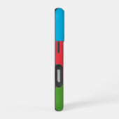 Apple iPhone 16 Pro Case-Mate, vlag van Azerbeidzj Hoesje (Rechterkant)