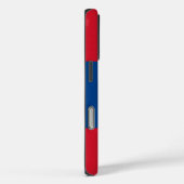Apple iPhone 16 Pro Case-Mate, vlag van Belize Case-Mate iPhone Case (Achterkant / Rechts)