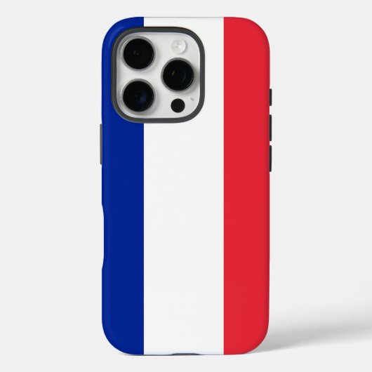 Apple iPhone 16 Pro Case-Mate, vlag van Frankrijk Case-Mate iPhone Case (Achterkant)
