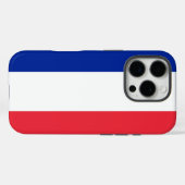 Apple iPhone 16 Pro Case-Mate, vlag van Frankrijk Case-Mate iPhone Case (Achterkant (horizontaal))