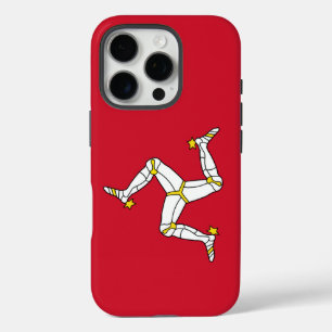 Apple iPhone 16 Pro Case-Mate, Vlag van Isle of Ma Hoesje