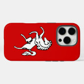 Apple iPhone 16 Pro Case-Mate, vlag van Kent Count Case-Mate iPhone Case (Achterkant (horizontaal))