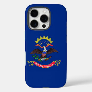 Apple iPhone 16 Pro Case-Mate, vlag van North Dako Hoesje