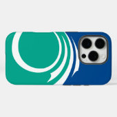 Apple iPhone 16 Pro Case-Mate, vlag van Ottawa Case-Mate iPhone Case (Achterkant (horizontaal))