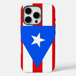 Apple iPhone 16 Pro Case-Mate, vlag van Puerto Ric Hoesje
