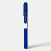Apple iPhone 16 Pro Case-Mate, vlag van Quebec Case-Mate iPhone Case (Achterkant / Links)