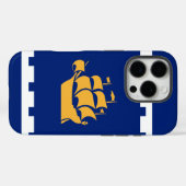 Apple iPhone 16 Pro Case-Mate, vlag van Quebec Cit Case-Mate iPhone Case (Achterkant (horizontaal))