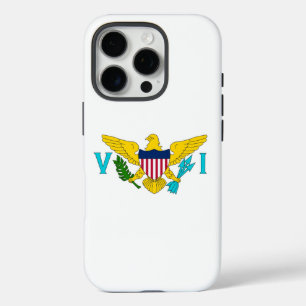 Apple iPhone 16 Pro Hoes, vlag van Amerikaanse Maa Hoesje