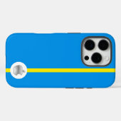 Apple iPhone 16 Pro hoesje Hoesje blauw (Achterkant (horizontaal))