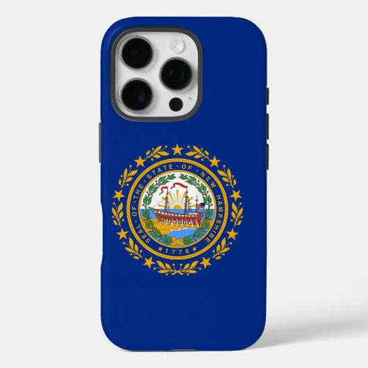 Apple iPhone 16 Pro Hoesje-Mate, New Hampshire Case-Mate iPhone Case (Achterkant)