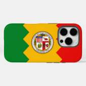 Apple iPhone 16 Pro Hoesje-Mate, vlag van Los Ange Case-Mate iPhone Case (Achterkant (horizontaal))
