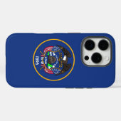 Apple iPhone 16 Pro Hoesje, oude vlag van Utah Case-Mate iPhone Case (Achterkant (horizontaal))