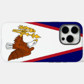 Apple iPhone 16 Pro Max Hoesje, Amerikaans-Samoa v Case-Mate iPhone Case (Achterkant (horizontaal))