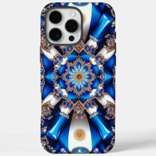 Apple iPhone 16 Pro Max Hoesje, Argentinië Kleuren Case-Mate iPhone Case (Achterkant)