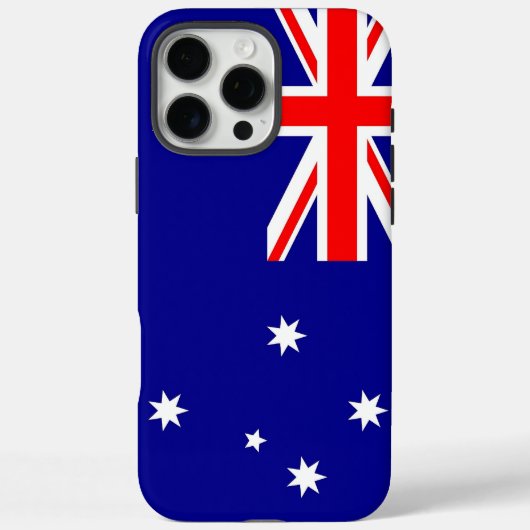 Apple iPhone 16 Pro Max Hoesje, Australische vlag Case-Mate iPhone Case (Achterkant)