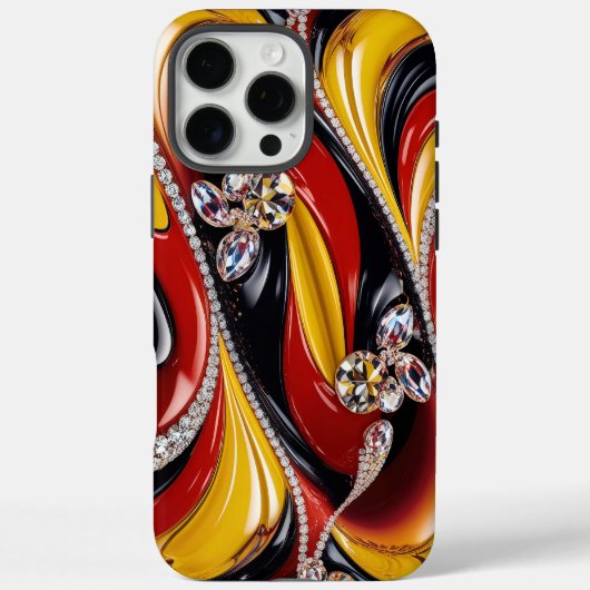 Apple iPhone 16 Pro Max Hoesje, Belgische Kleuren Case-Mate iPhone Case (Achterkant)