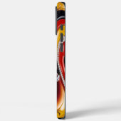 Apple iPhone 16 Pro Max Hoesje, Belgische Kleuren Case-Mate iPhone Case (Achterkant / Links)