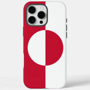 Apple iPhone 16 Pro Max Hoesje, Groenland vlag Hoesje