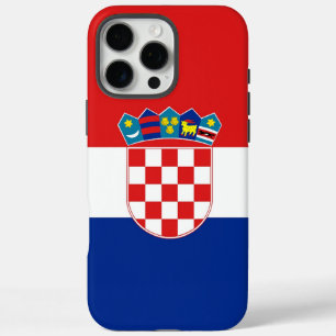 Apple iPhone 16 Pro Max Hoesje, Kroatische vlag Hoesje