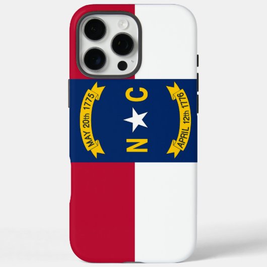 Apple iPhone 16 Pro Max Hoesje, Noord-Carolina Case-Mate iPhone Case (Achterkant)