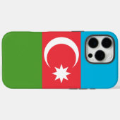 Apple iPhone 16 Pro Max Hoesje, vlag van Azerbeidz Case-Mate iPhone Case (Achterkant (horizontaal))