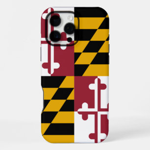 Apple iPhone 16 Pro Max Hoesje, vlag van Maryland Hoesje