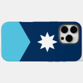 Apple iPhone 16 Pro Max Hoesje, vlag van Minnesota Case-Mate iPhone Case (Achterkant (horizontaal))