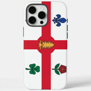 Apple iPhone 16 Pro Max Hoesje, vlag van Montreal Hoesje