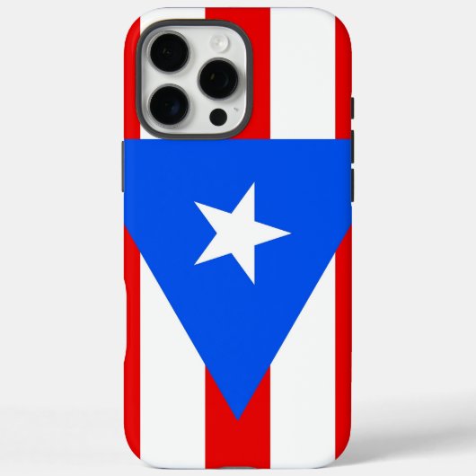 Apple iPhone 16 Pro Max Hoesje, vlag van Puerto Ri Case-Mate iPhone Case (Achterkant)