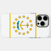 Apple iPhone 16 Pro Max Hoesje, vlag van Rhode Isl Case-Mate iPhone Case (Achterkant (horizontaal))